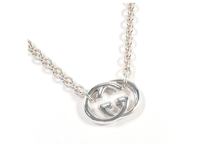 Collar GUCCI Interlocking G Plata - vista 2