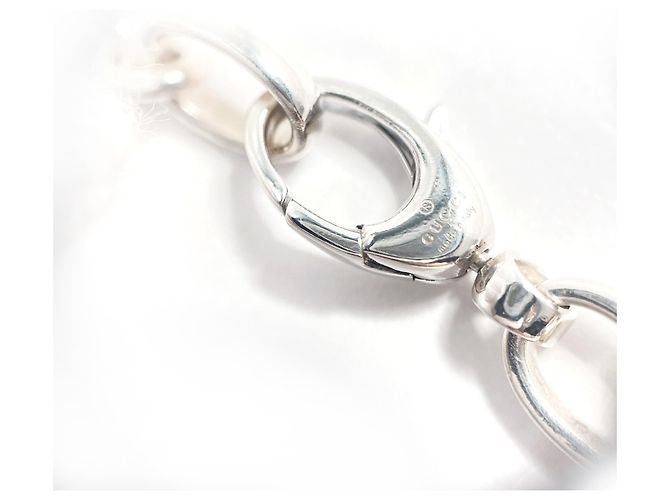 Collar GUCCI Interlocking G Plata - vista 4