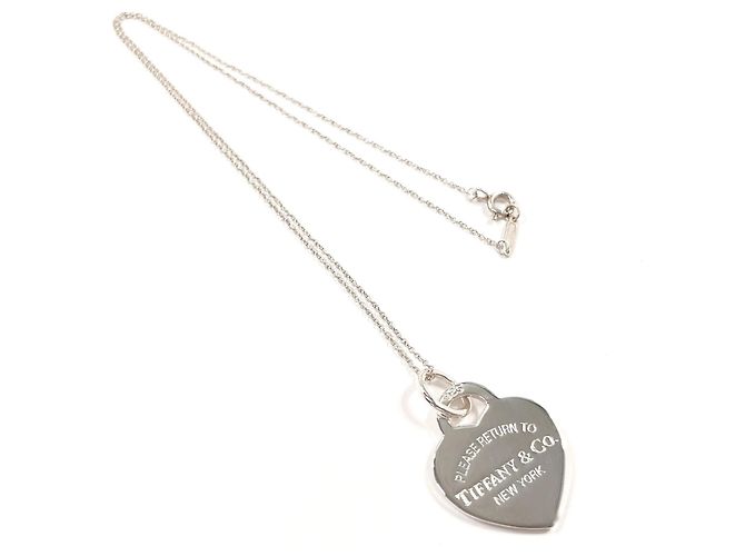 Collana con ciondolo a cuore in argento Tiffany & Co. - vista 3