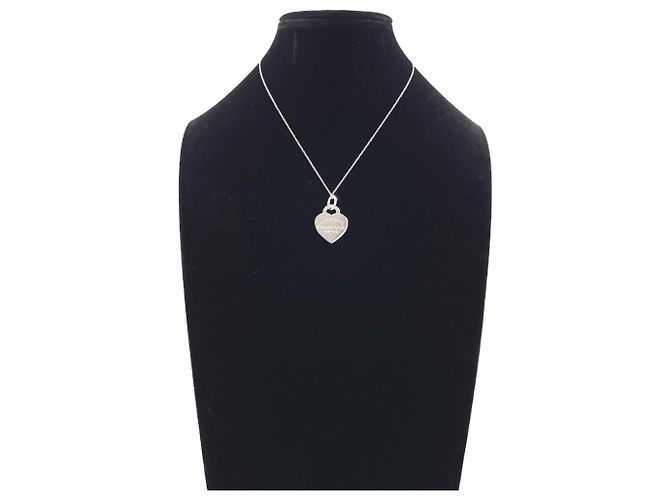 Collana con ciondolo a cuore in argento Tiffany & Co. - vista 6