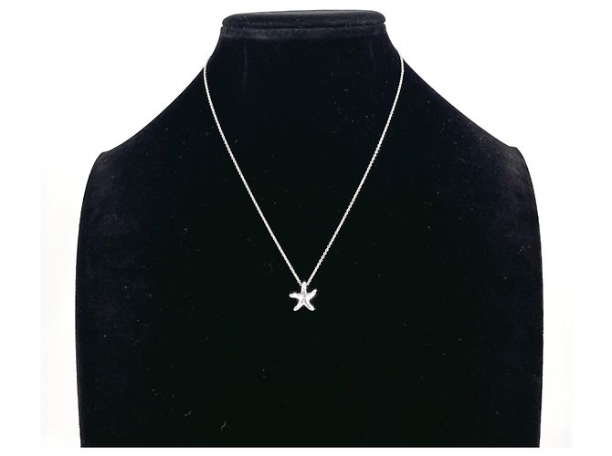 Tiffany & Co Collana Tiffany Starfish Elsa Peretti Argento - vista 6