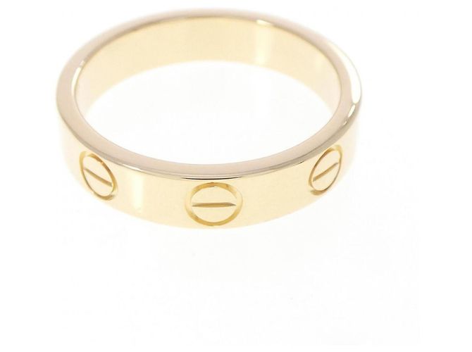 Anello Cartier Mini Love in oro giallo 18K - vista 2