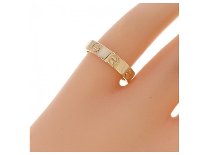 Anello Cartier Mini Love in oro giallo 18K - vista 4