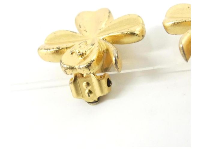 Orecchini a clip dorati Chanel D'oro - vista 4