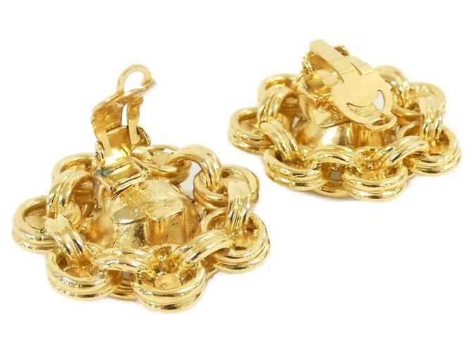 Orecchini a clip dorati Chanel D'oro - vista 3