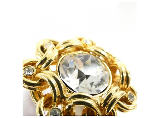 Orecchini a clip dorati Chanel D'oro - vista 4