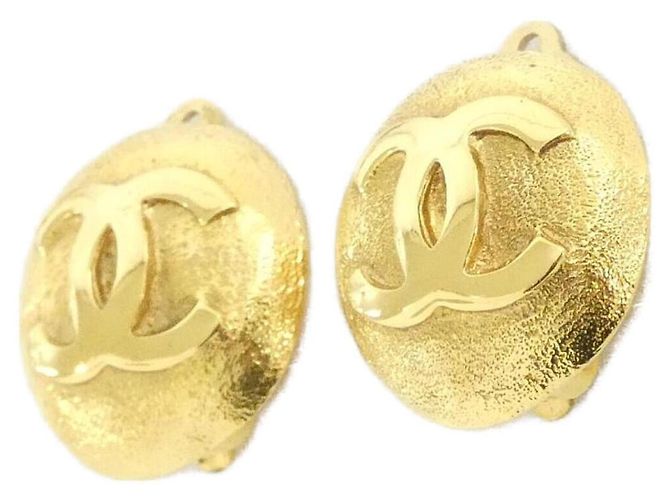Orecchini a clip dorati Chanel D'oro - vista 2