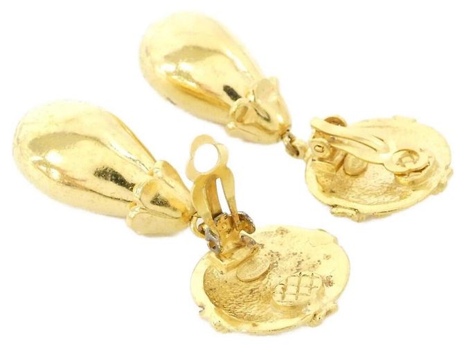 Orecchini a clip dorati Chanel D'oro - vista 4