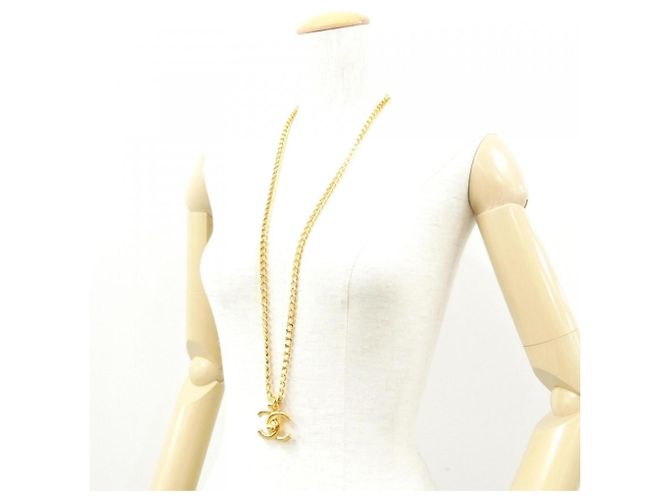 Collana Chanel color oro D'oro - vista 5