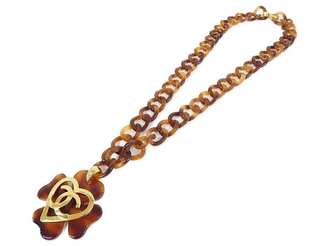 Collar Chanel marrón Castaño - vista 2