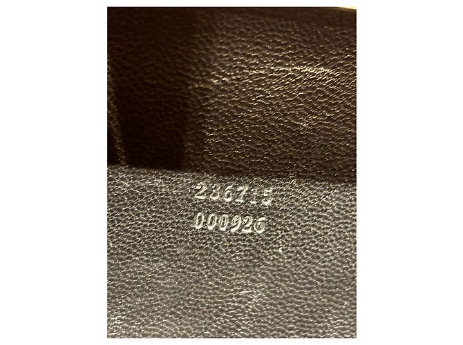Alexander McQueen Clutch Skull in pelle vernice nera Nero - vista 6