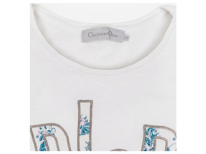 Dior by Galliano 2000s Logo Print Baby T-Shirt - Ansicht 5