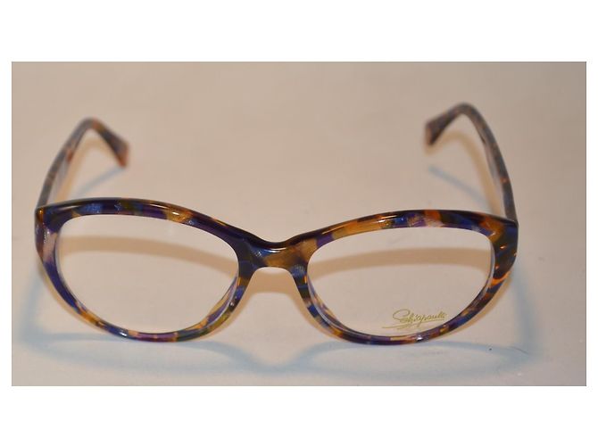 Schiaparelli Occhiali da vista SC719 in acetato multicolore - vista 2