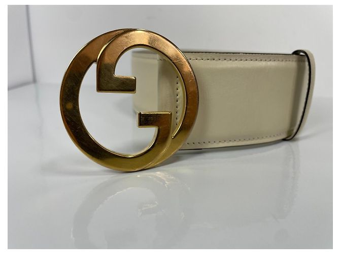 Gucci Blondie Ledergürtel - Creme - Ansicht 2