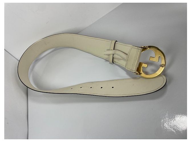 Gucci Blondie Ledergürtel - Creme - Ansicht 6