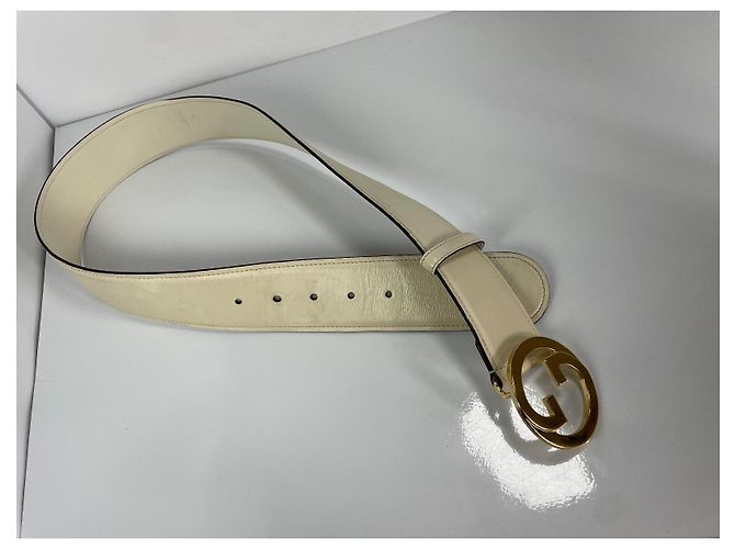Gucci Blondie Ledergürtel - Creme - Ansicht 8