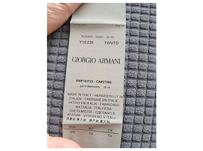 Giorgio Armani La Prima Soft Ledertasche, Beige - Ansicht 9