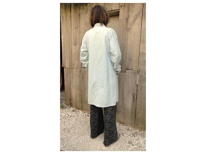 Autre Marque Abrigo largo impermeable Laura Ashley Azul claro - vista 2
