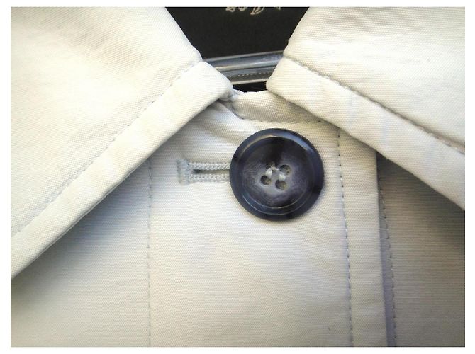 Autre Marque Abrigo largo impermeable Laura Ashley Azul claro - vista 7