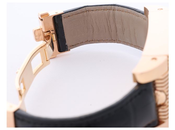 Orologio De Grisogono FG ONE N04 019281 18k PG x Leather AT con quadrante nero - vista 9