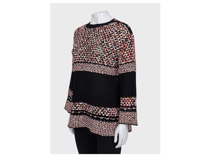 Timeless Jersey de algodón y seda de corte holgado Chanel - FR40 / L De segunda mano - vista 2