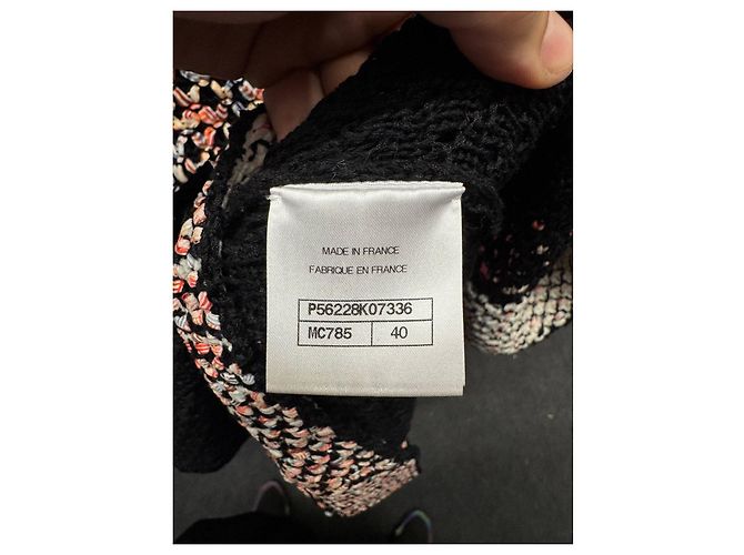 Timeless Jersey de algodón y seda de corte holgado Chanel - FR40 / L De segunda mano - vista 5