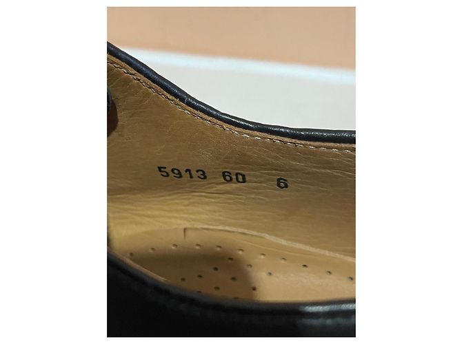 Autre Marque Gabiano Scarpe stringate in pelle nera Nero - vista 7