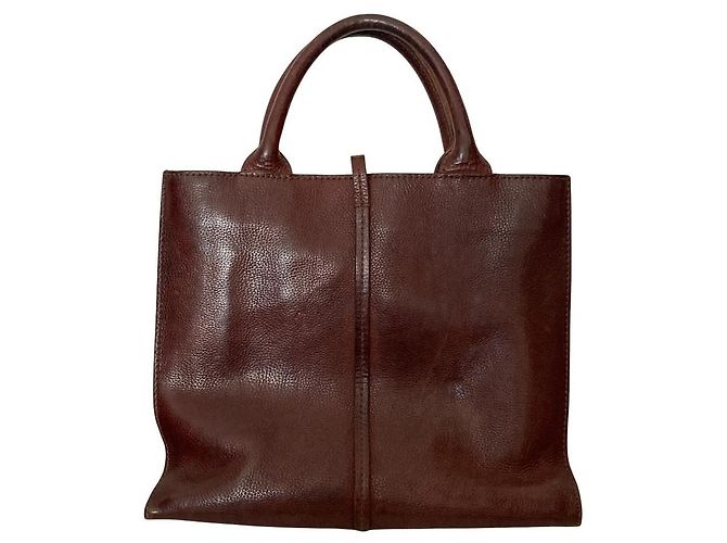 Autre Marque Genten Tosca Leder Tragetasche Braun - Ansicht 2