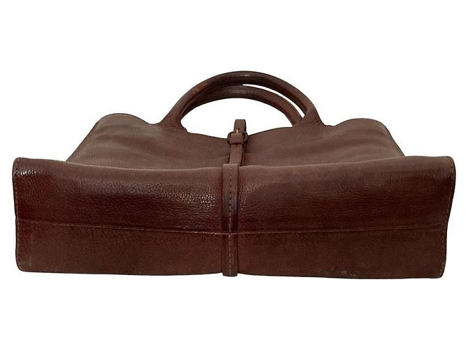 Autre Marque Genten Tosca Leder Tragetasche Braun - Ansicht 3