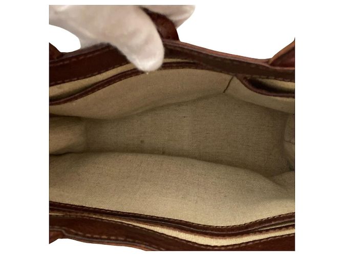 Autre Marque Genten Tosca Leder Tragetasche Braun - Ansicht 5