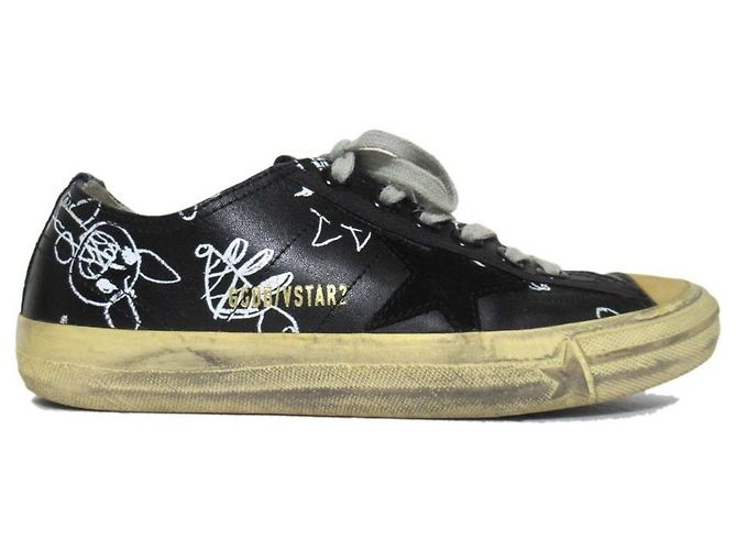 Sneakers basse Golden Goose VSTAR2 Nero - vista 3