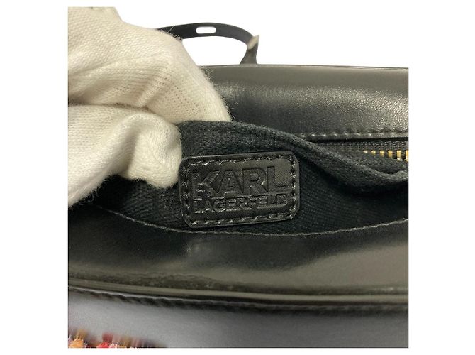 Autre Marque Borsa a tracolla Karl Lagerfeld Nero - vista 9
