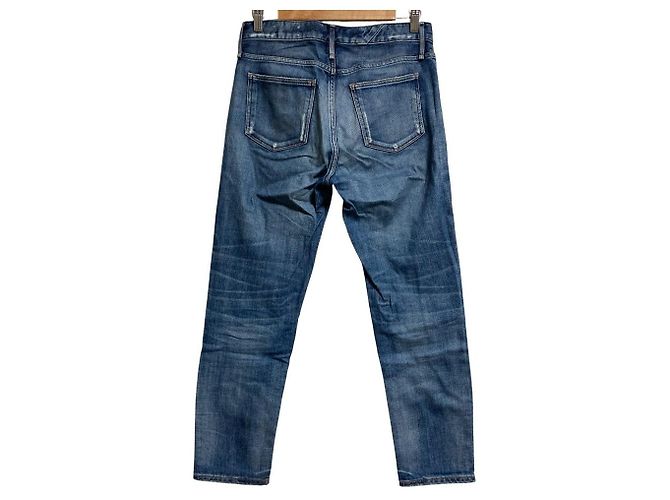 Autre Marque Pantalones vaqueros de talle alto Azul - vista 2