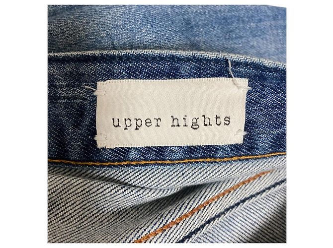 Autre Marque Pantalones vaqueros de talle alto Azul - vista 4