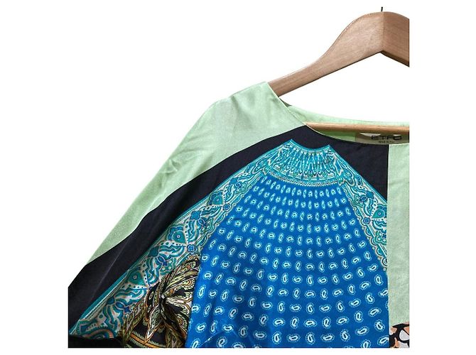 Autre Marque Vestido de seda Etro Multicolor - vista 2