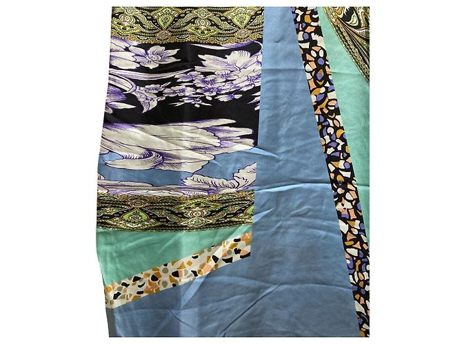 Autre Marque Vestido de seda Etro Multicolor - vista 3