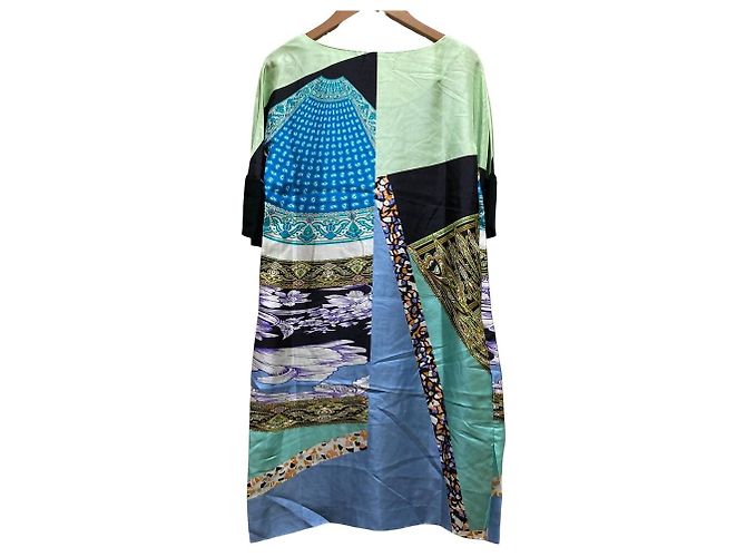 Autre Marque Vestido de seda Etro Multicolor - vista 4