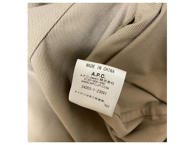 Apc Trench A.P.C. Beige - vista 6
