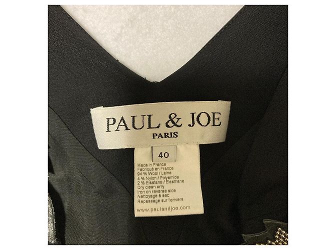 Autre Marque Paul & Joe Kleid Schwarz - Ansicht 5