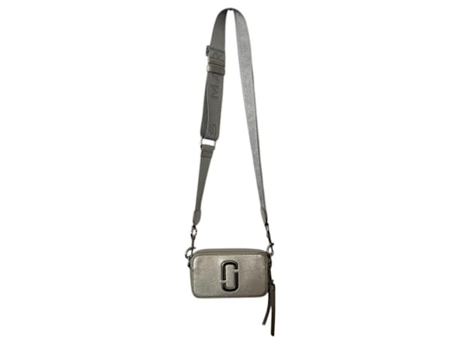 Borsa a Spalla Snapshot MARC JACOBS Argento - vista 4