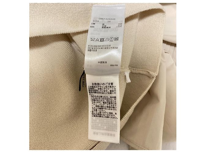Autre Marque Strickpullover mit Plissee-Details CELFORD Beige Roh - Ansicht 5