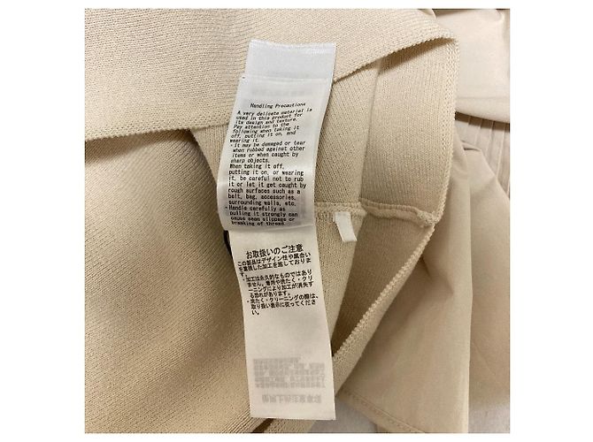 Autre Marque Strickpullover mit Plissee-Details CELFORD Beige Roh - Ansicht 6