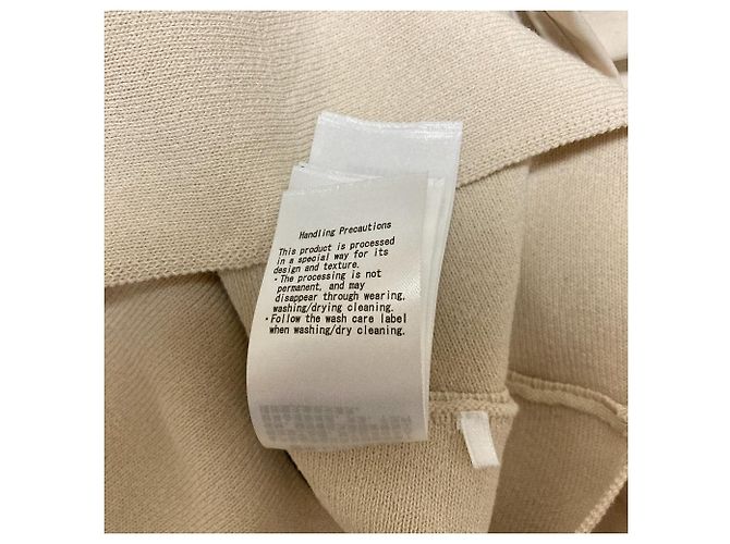 Autre Marque Strickpullover mit Plissee-Details CELFORD Beige Roh - Ansicht 7