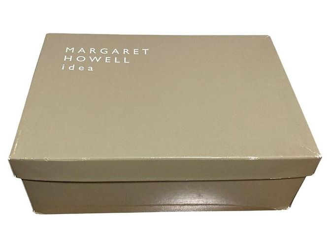 Autre Marque Wingtip Wildleder-Schuhe MARGARET HOWELL idea Schwarz - Ansicht 8