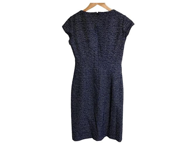 Autre Marque Conjunto 2 en 1 de tweed Barneys New York Azul Azul marino - vista 4