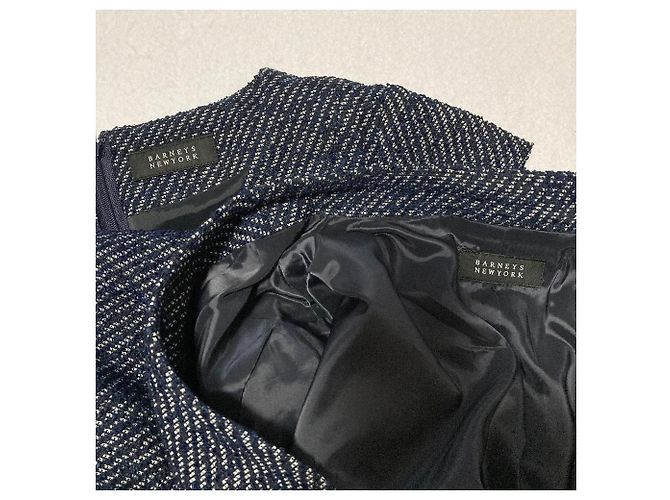 Autre Marque Conjunto 2 en 1 de tweed Barneys New York Azul Azul marino - vista 7