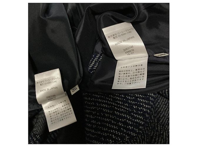 Autre Marque Conjunto 2 en 1 de tweed Barneys New York Azul Azul marino - vista 9