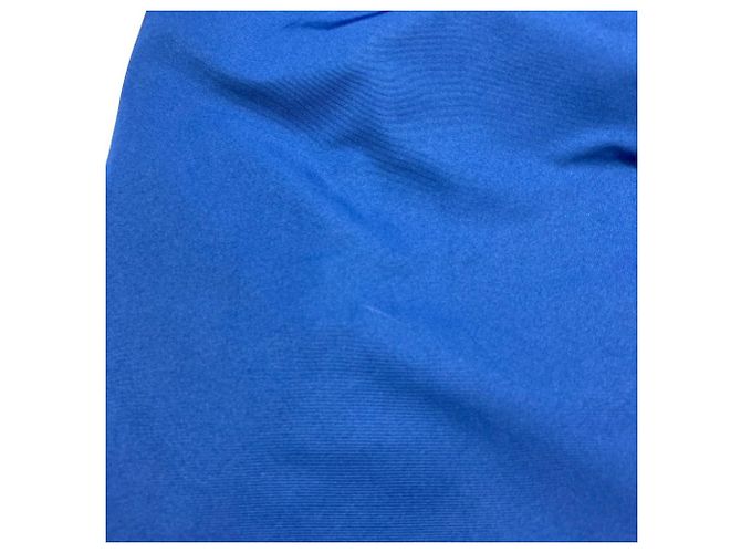 Autre Marque Falda con pliegues Tuck Volume Maglie le cassetto Azul - vista 8