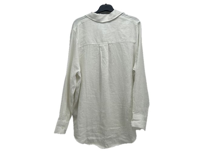 Camicia in lino bianca Cos Bianco - vista 2
