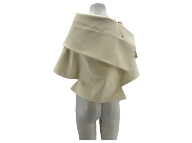 Autre Marque ARAKII Structured Top Beige Polyester S - view 2